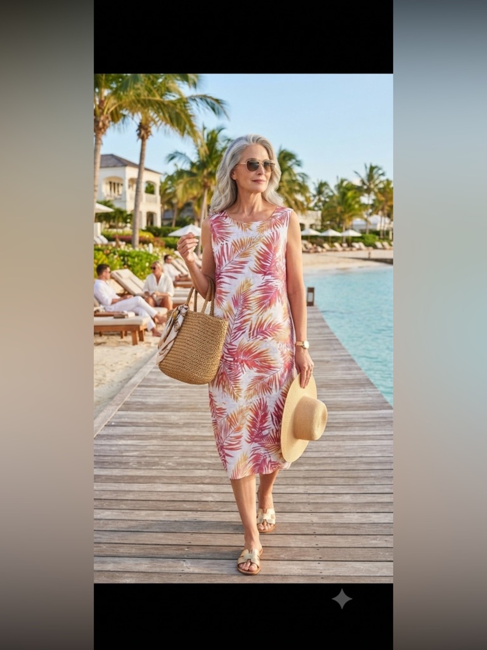 J. Jill Light Pink Top with Gray Label
